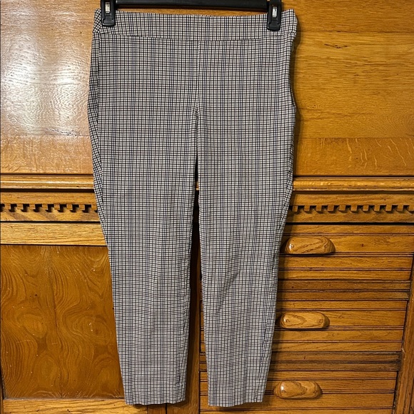 Talbots Pants - Talbots Women's Chatham Plaid Slim Leg Ankle Pants